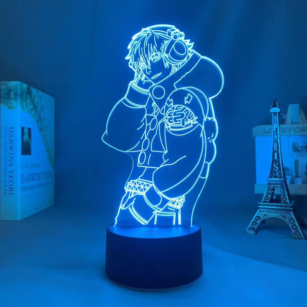 Anime DRAMAtical Murder Seragaki Aoba Acrylic Remote Control Night Light Cartoon LED Lamp Bedroom Living Room Decor Xmas Gift - view 6
