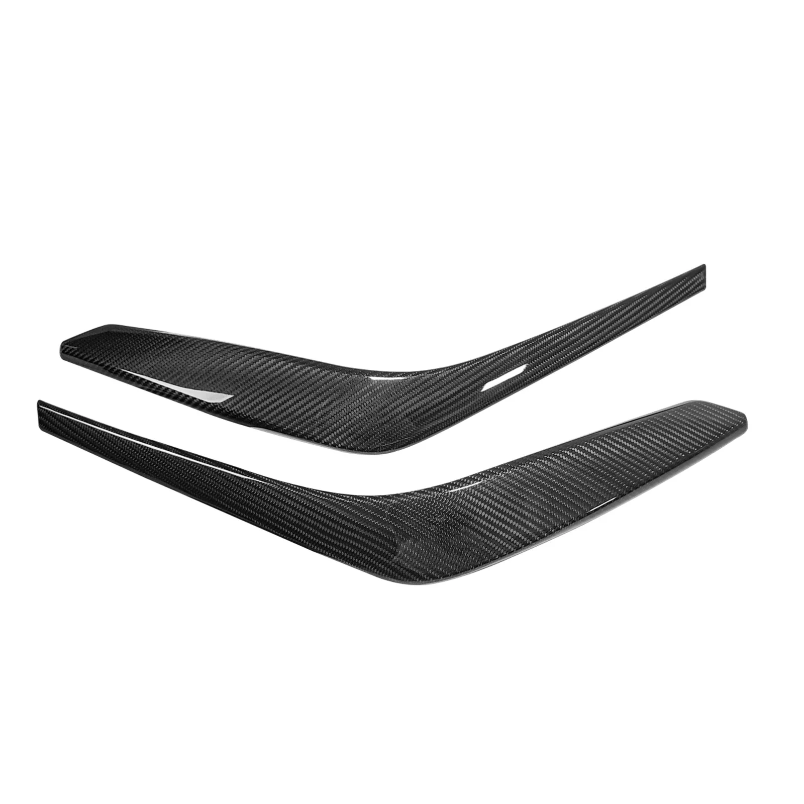 Pop For Toyota Corolla GR 2023-2025 Dry Carbon Fiber Inner Interior Door Handle Panel Strip Trim Cover Sticker