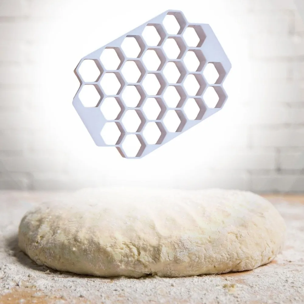 New PP Pastry Divider Honeycomb Reusable Pasta Filling Cutter Dough Equalizing Cutter Kitchen