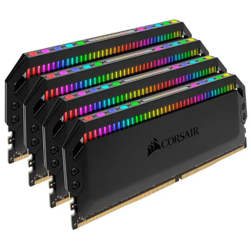 CORSAIR Dominator Platinum CMT 64GB (16GB*4) DDR4 3000 RGB Light Strip Memory