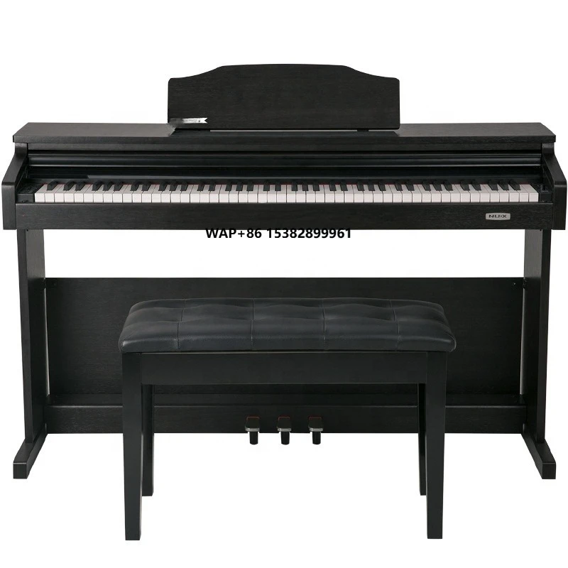

Best Rosewood Beginner Digital Piano 300 Voices Keyboard Electric Dark Rose Record Piano Digital