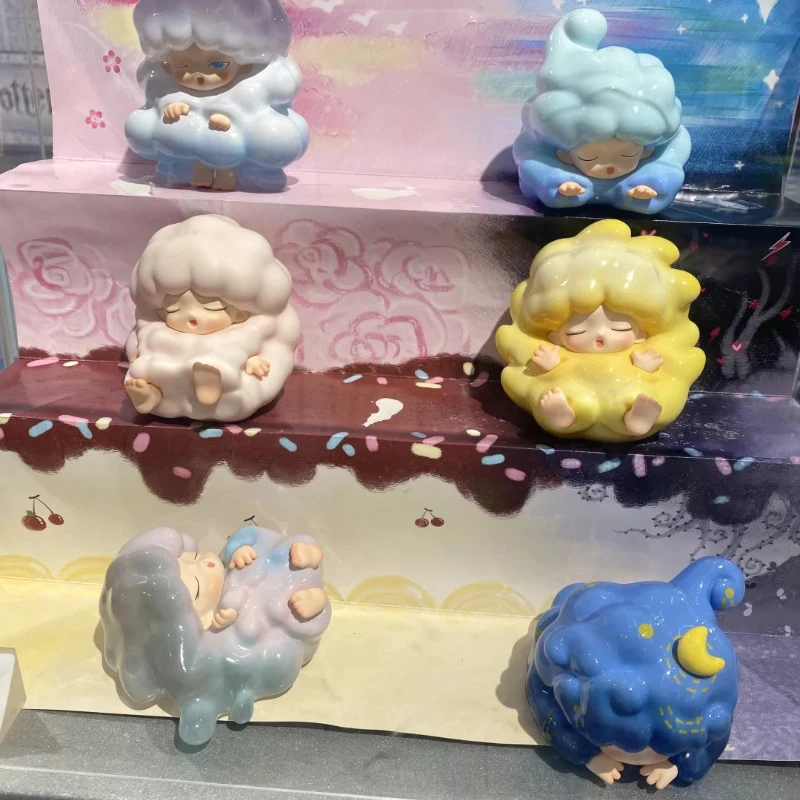 

Yunmeng's Day Series Blind Box Toys Surprise Box, Kawaii's Lovely and Charming Bed Cabinet Ornaments,holiday Gifts for Friends.