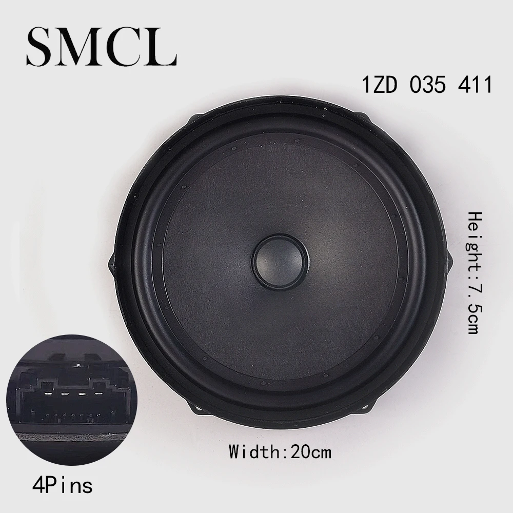 1ZD035411 Midrange Speaker for S​koda Fabia 2008-2015 Octavia 2007-2017 Yeti 2014-2018