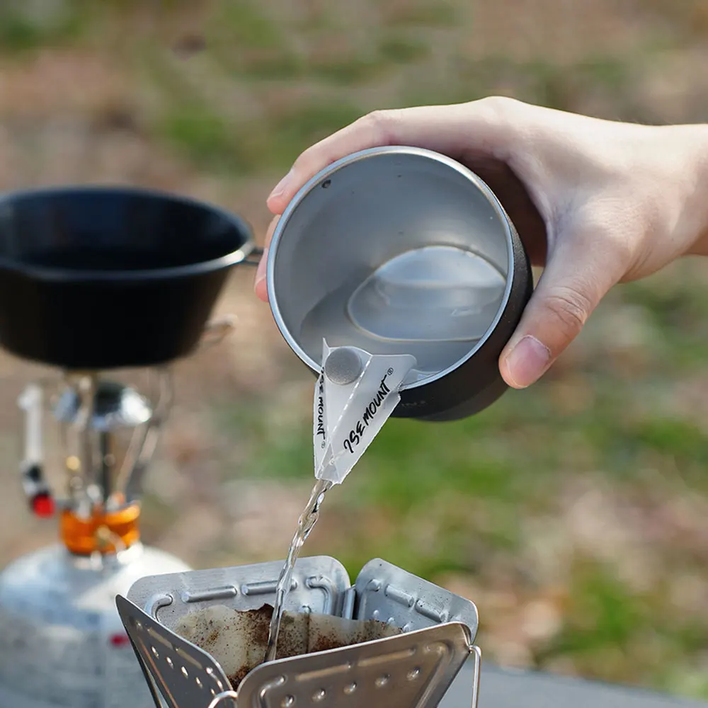 Outdoor Camping PP Board Bowl Spout Hand Drip Coffee Guide Nozzle Extended Mouth Drain Spout Portable Camping Accessories