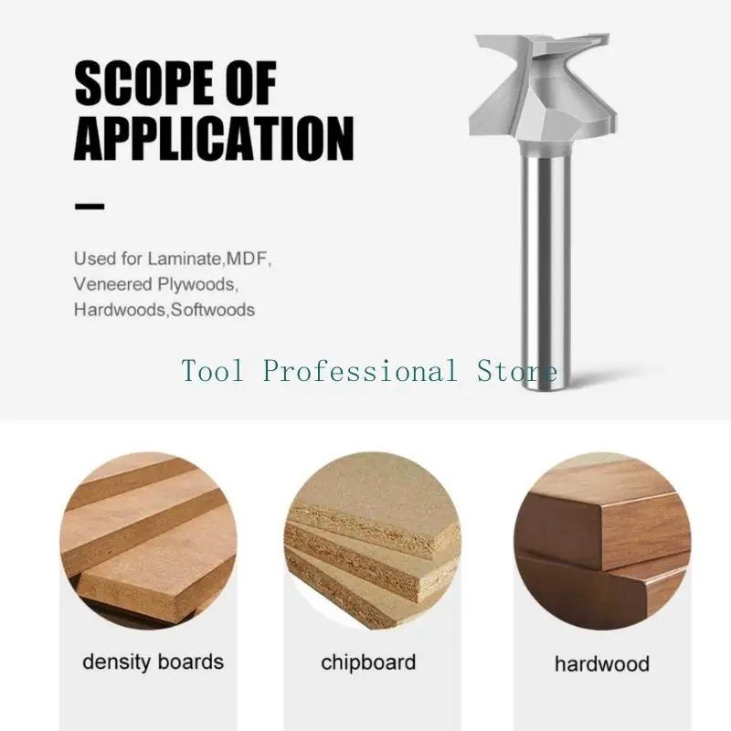 

Стальная фрезерная головка фаски гибочного инструмента 57QF для формирования деревянного композиционного материала