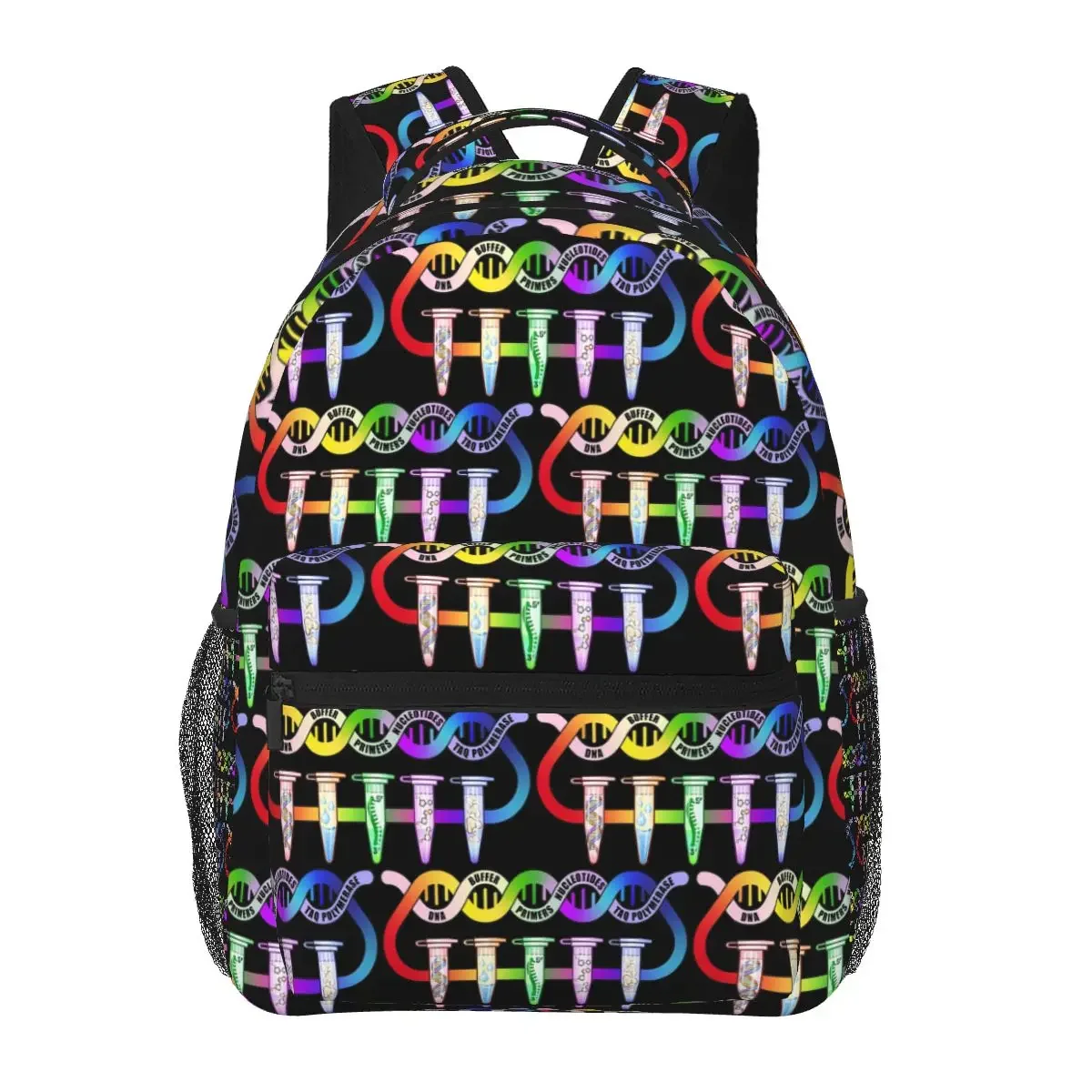 

Components Pipette Tubes Biology Science Backpacks Boys Girls Bookbag Students School Bags Cartoon Laptop Rucksack Shoulder Bag