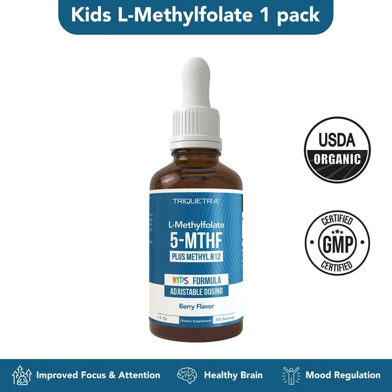 

Organic Kids Methylfolate+Methyl B12 Cofactor — Folate, Витамин B12, Здоровое развитие мозга и познавательная функция