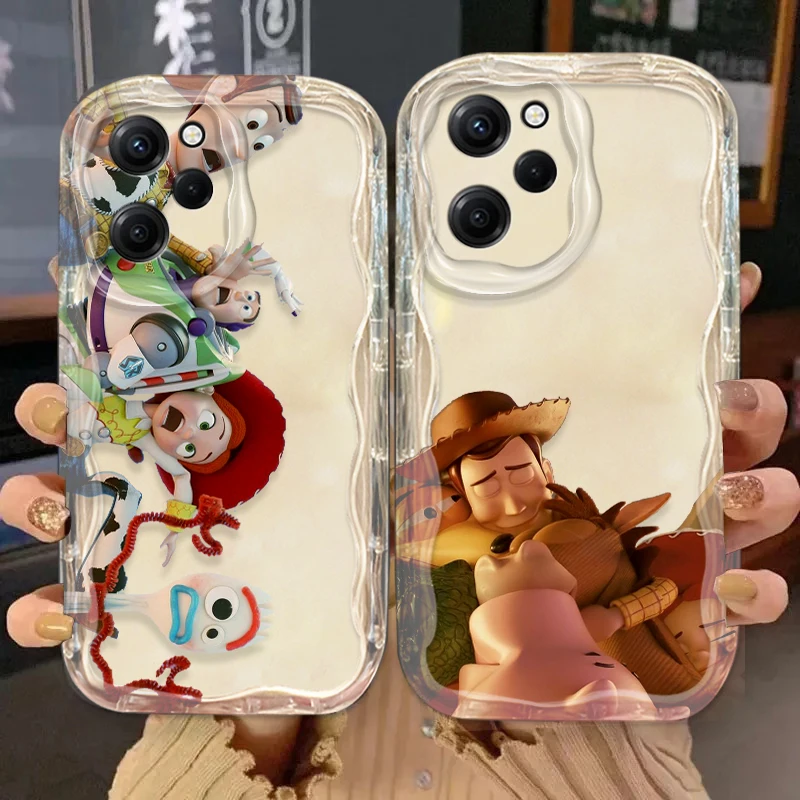 Disney Toy Story Cover For Xiaomi Redmi Note 13 12 12Pro 11 10 Pro POCO F4 X3 X4 GT X5 X6 Wave Oil Phone Case