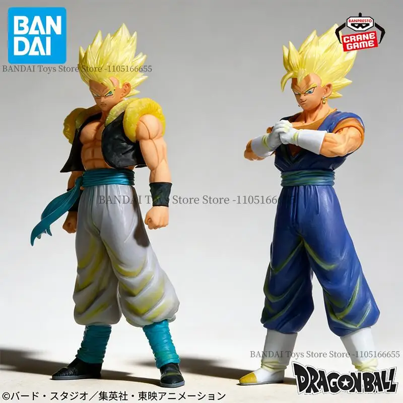 

Bandai Original Banpresto Dragon Ball Z Gogeta Vegito Action Figures Anime Figuras Cartoon Dolls Models Kids Toys Juguetes Gifts