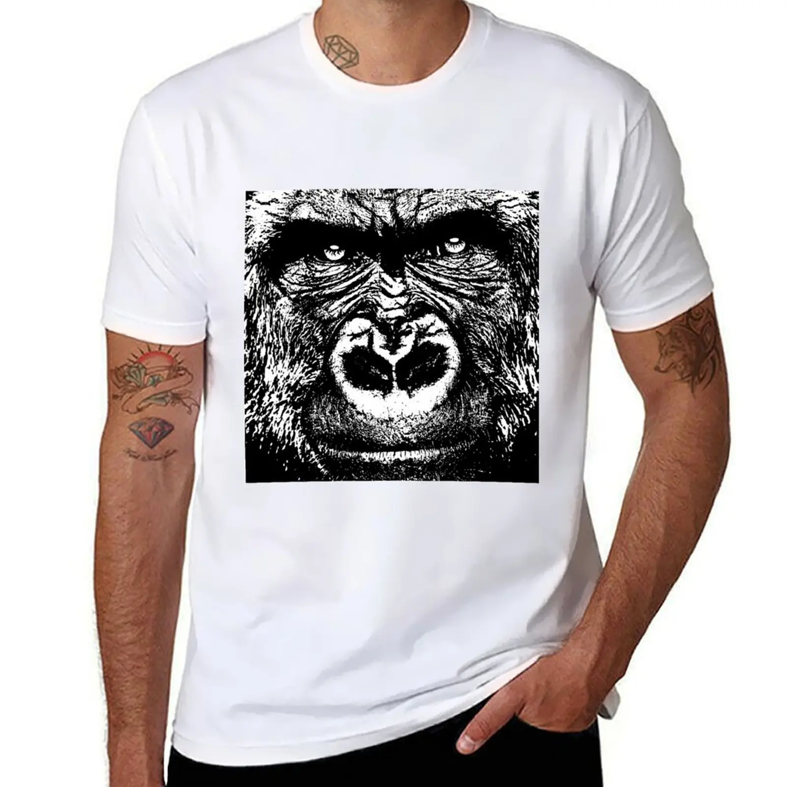 

Silverback Gorilla T-Shirt anime t shirts for man g man t shirts for men T-Shirt