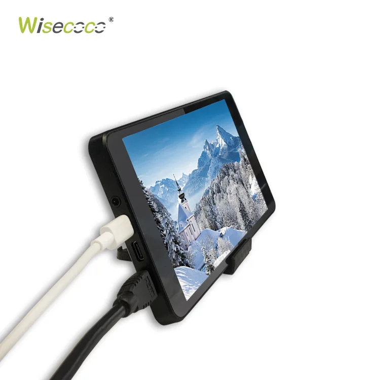 7 "1080P Di Động Màn Hình 1920*1080 FHD RGB IPS Màn Loa Lắp Sẵn Incell Điện Dung cảm Ứng Ốp Lưng USB-C Điện Thoại Android