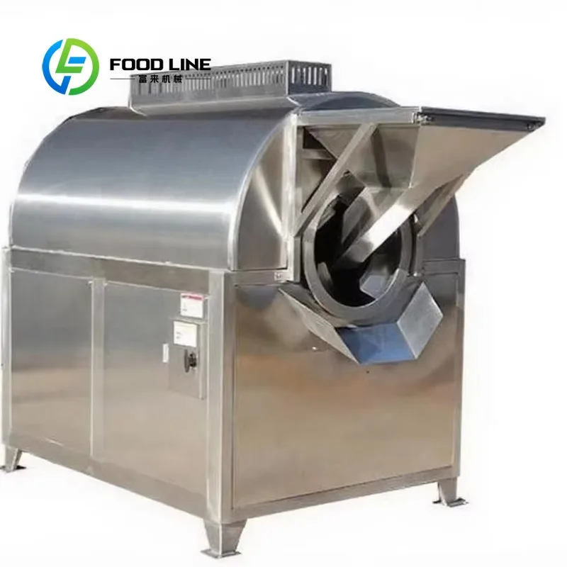 Customize Nut Roasting Machine Small Peanut Cashew Multifunctional Roasting Peeling Butter Making Roasted Machine