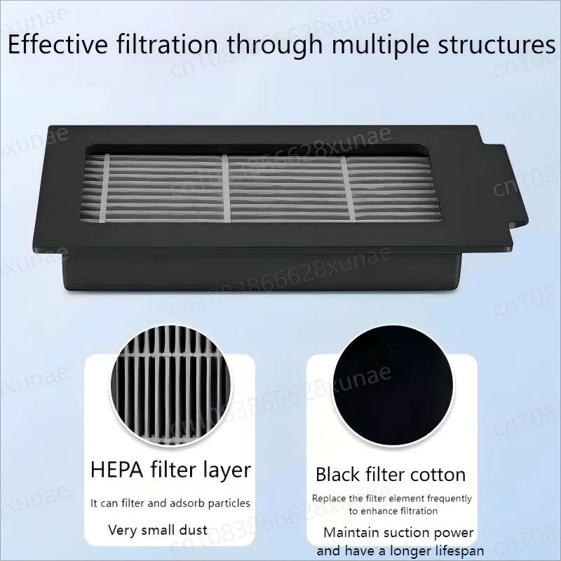 ECOVACS T50 PRO OMNI /T50PRO / T50 OMNI روبوت فراغ قطع الغيار الجانب الرئيسي فرش ممسحة الملابس مرشحات HEPA أكياس الغبار الملحقات