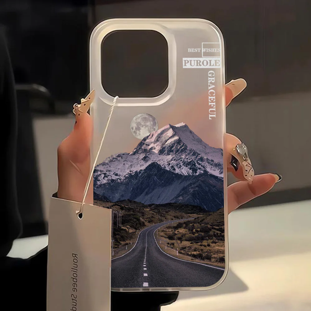 

Soft TPU Matte Phone Case for iPhone 13 Pro Max Case iPhone 16 15 12 11 14 Pro Max 16 15 Plus 13 12 Mini Clear Shockproof Cover