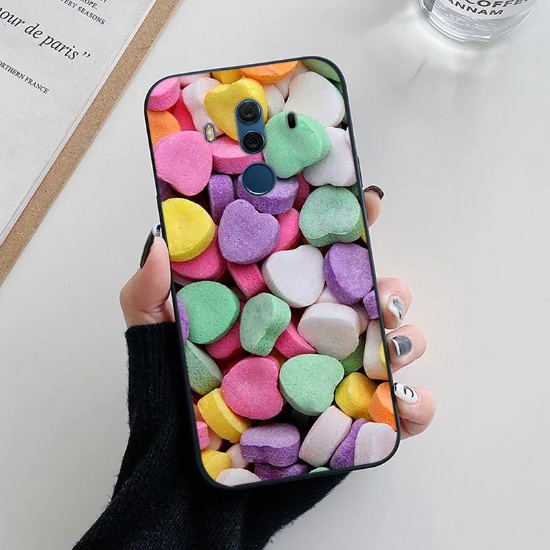 حافظة لهاتف هواوي ميت 10 لايت ميت 10 لايت ميت 10 برو حافظة من السيليكون على شكل زهرة لطيفة لهاتف هواوي ميت 10 لايت غطاء من البولي يوريثان الناعم