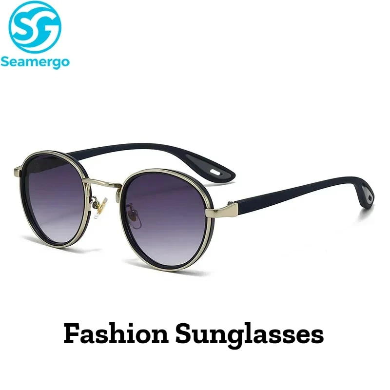 

Unisex New Retro Outdoor Driving Sunglasses Classic Round Frame Fashion High Quality Sunglasses Outdoor UV Protective Eyewear