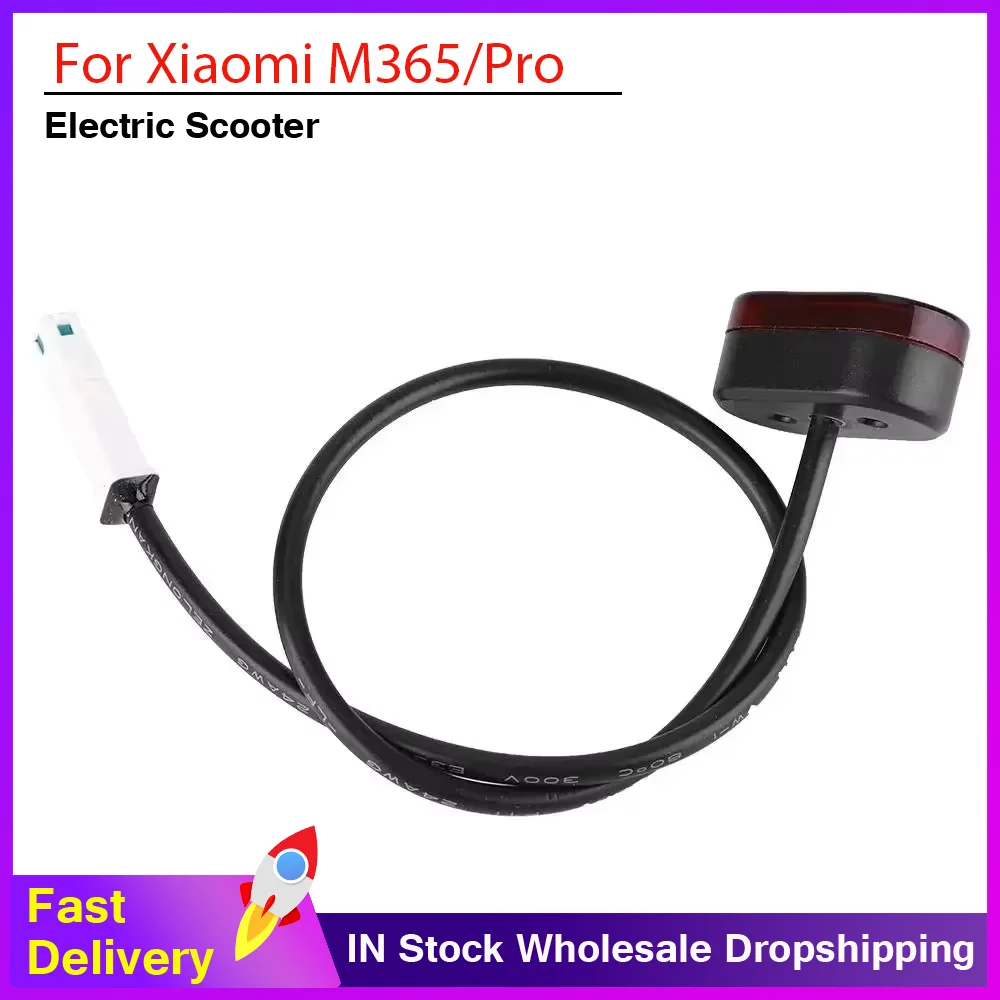 5/10/20/50PC LED Stoplight For Xiaomi M365/Pro Electric Scooter Brake Bird Safety Lamp Rear Fender Taillight Scooter Accessories