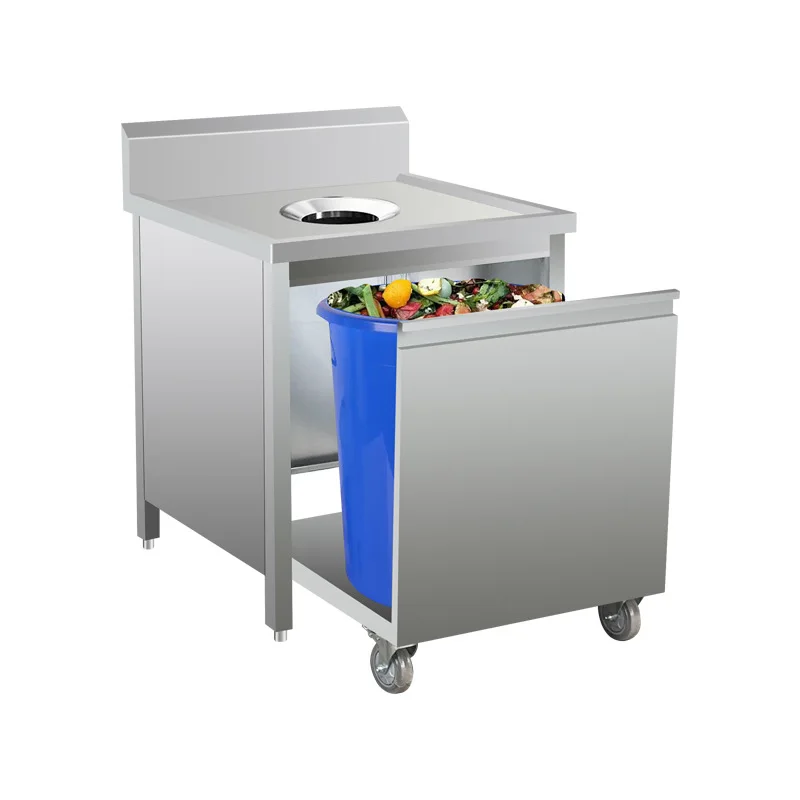 CX commercial stainless steel receiving table food waste restaurant canteen food waste swill recycling truck