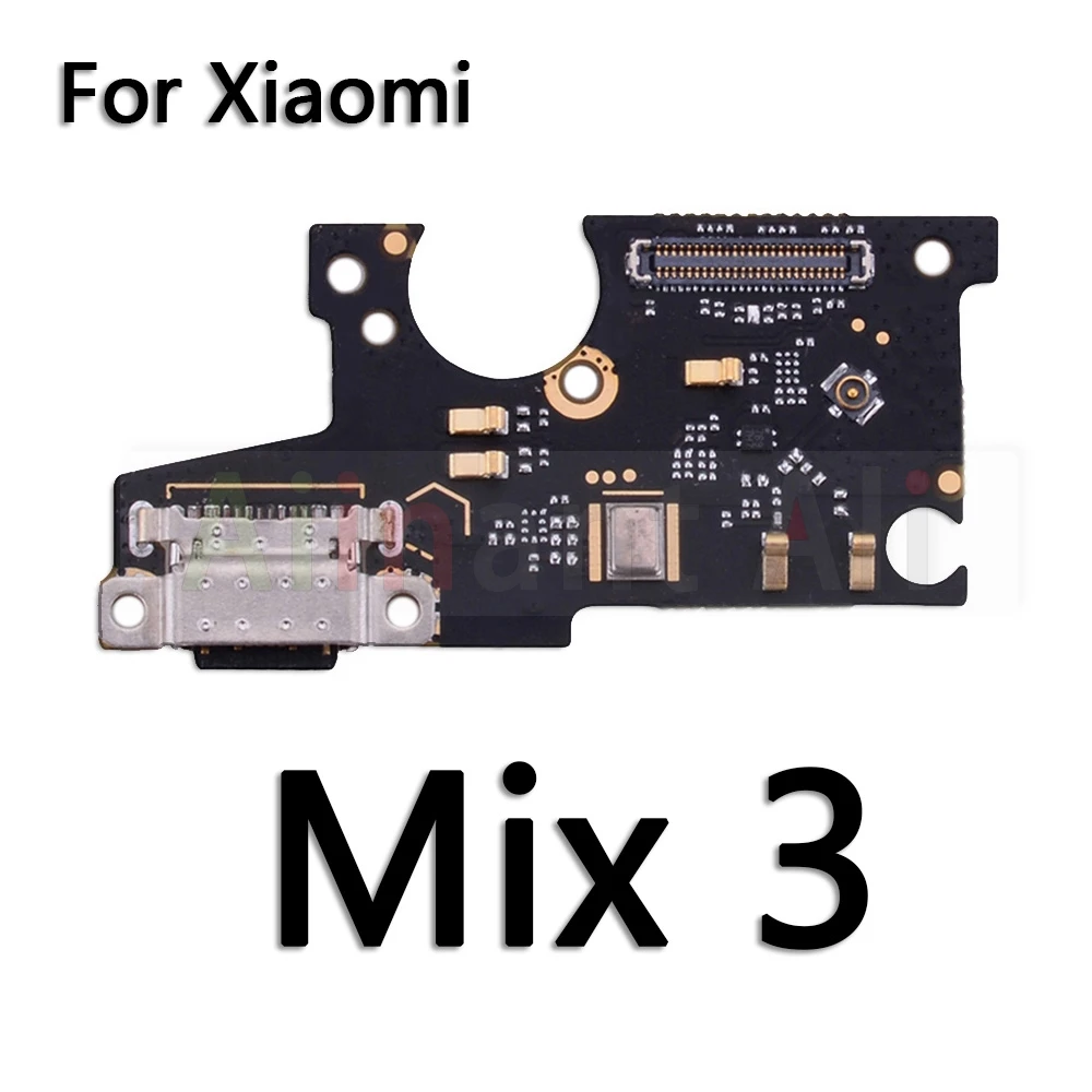 USB Charger Board Port Connector Dock Charging Flex Cable For Xiaomi Mi Note Max Mix 1 2 2s 3 A1 A2 A3 Lite Mic