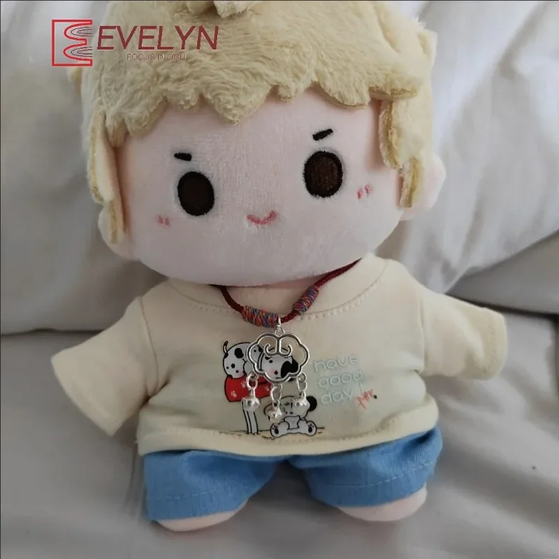 Evelyn（Doll）20cm Cute Stuffed Toy Clothes Love and Deepspace  Jeans Accessories Replacement Clothing Decoration