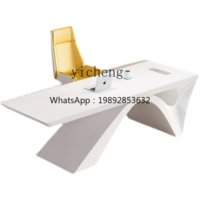 paint boss table simple modern president table work table light luxury supervisor desk