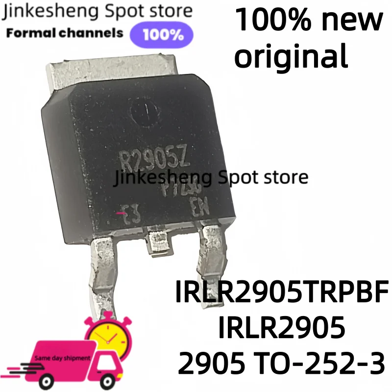 10-100Pcs IRLR2905TRPBF IRLR2905 2905 TO-252-3  New Original N Channel 55V 42A IC Chip Stock Wholesale Free Shipping