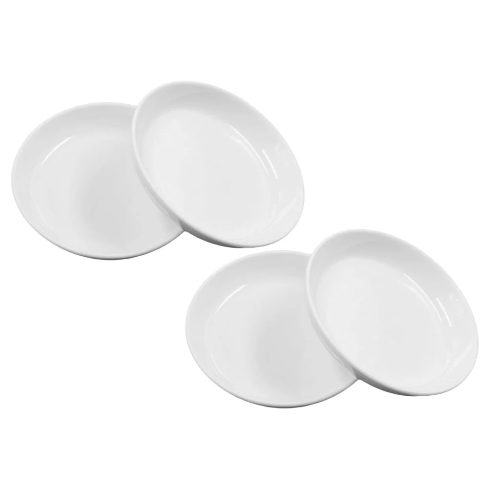 4 Pcs Ink Plate Plastic Dish Brush Tray Pen Holders Plates Dishes Painting Trays Watercolor Pigment 2 1 Multipurpose