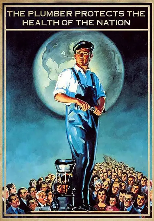 Retro Metal Poster The Plumber Protects The Of The Nation Metal Tin Signs Vintage Plaque Wall Decor Gift For Home Kitchen sign