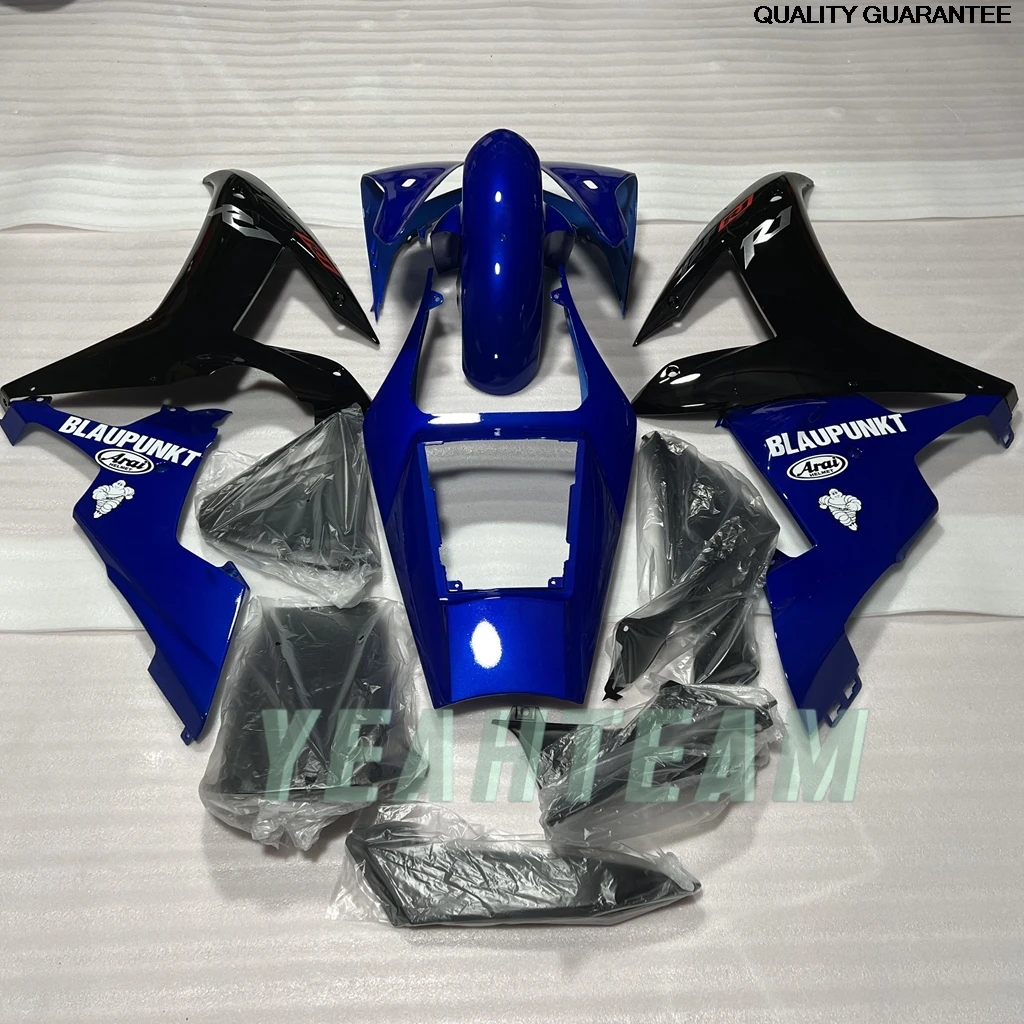 مناسبة لياماها البلاستيك الهدايا المجمعة 2002 2003 بولي الأسود YZF R1 100% حقن صب هيكل السيارة