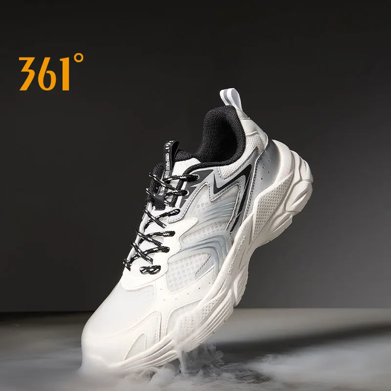 361 Degrees Men's Casual Sports Shoes Summer Breathable Lightweight  Comfortable Thick-Soled Wear-Resistant Outdoor 672426761