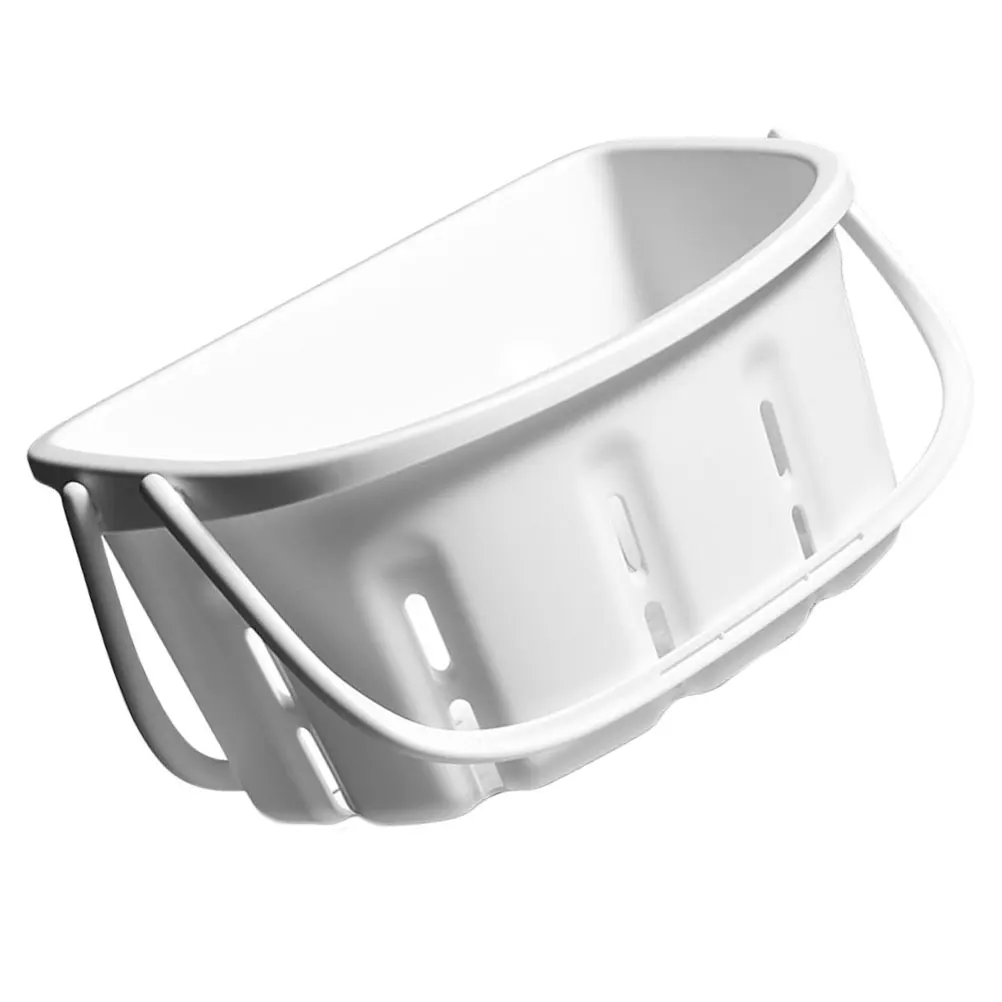 

Plastic Bath Basket Shampoo Storage Hollow Design Portable H PP Material Bathroom Container Space saving Tote Bag Household