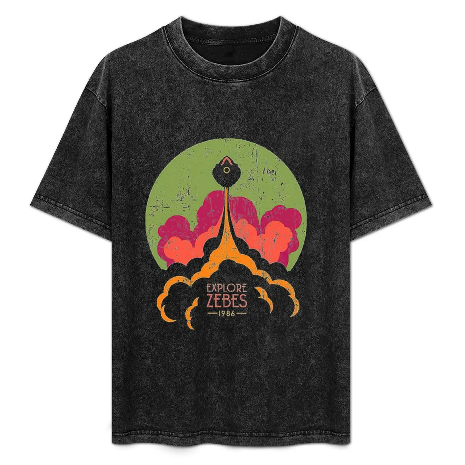 

Metroid T-Shirt Work Short Sleeve Cotton Top