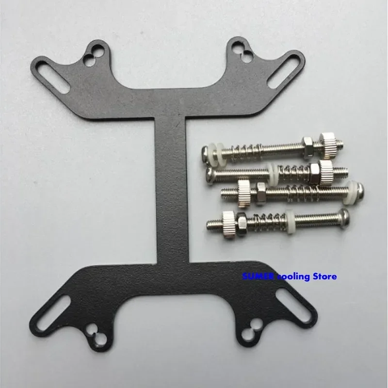 Carbon steel Water Cooling Waterblock mounting bracket For CPU Intel AMD Heatsink Block Liquid Cooler BK101