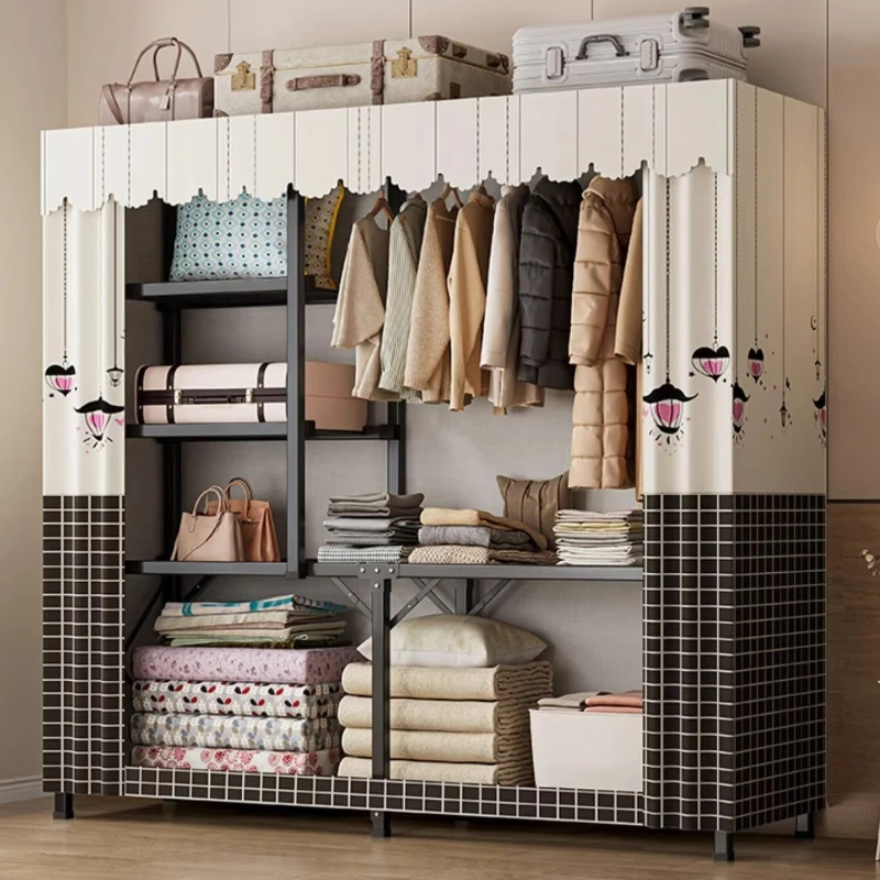 

Bedroom Storage Wardrobe Organizer Partitions Display Simple Accessories Closet Aesthetic Modern Cheap Armario Salon Furniture