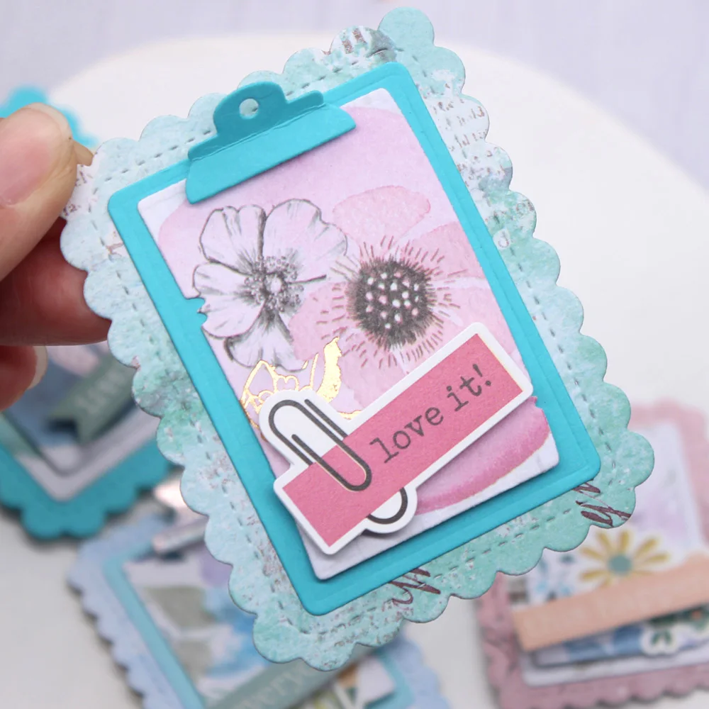 KSCRAFT klip pokładzie z przegrzebek warstwy metalu wykrojniki szablony dla DIY Scrapbooking dekoracyjne wytłaczanie kartki DIY