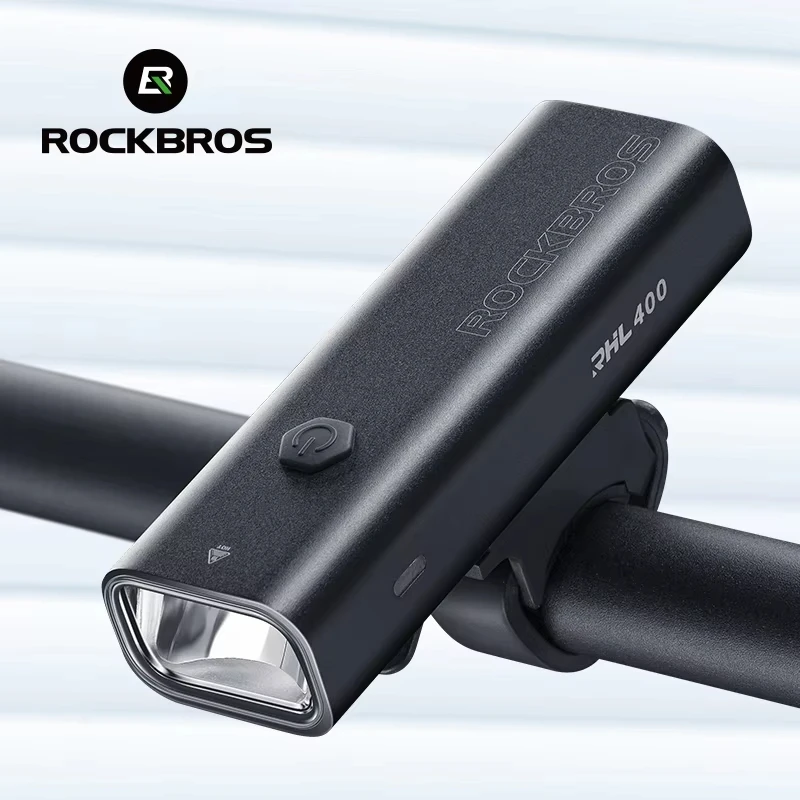 

ROCKBROS Bicycle Light Rainproof Type-C Charging LED 2000mAh MTB Road Bike Front Lamp Headlight Ultralight Flashlight Bike Light