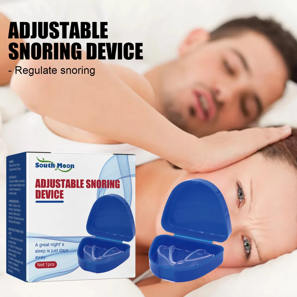 Anti Snoring Solution Stopper Night Sleep Aid Heath Care Tool Breathe Easy Mouthpiece Stop Snoring Device