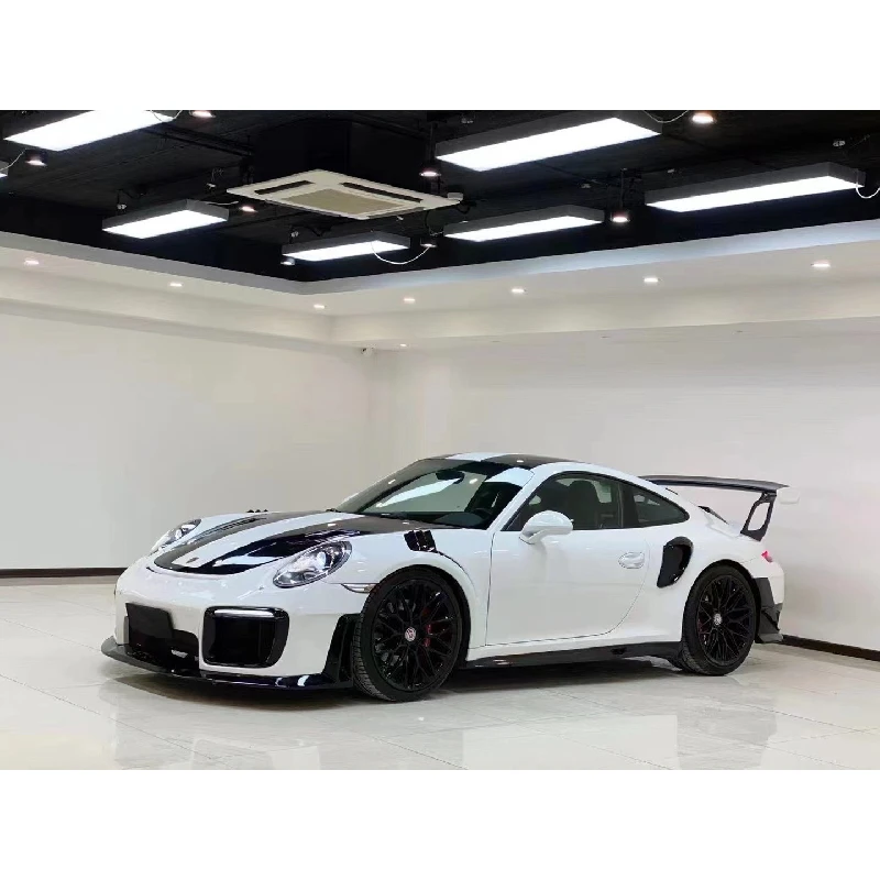 Practical GT2RS Body Kit Front Rear Bumper Carbon Cover Spoiler 991.2 Sport Universal Fit Car Guard