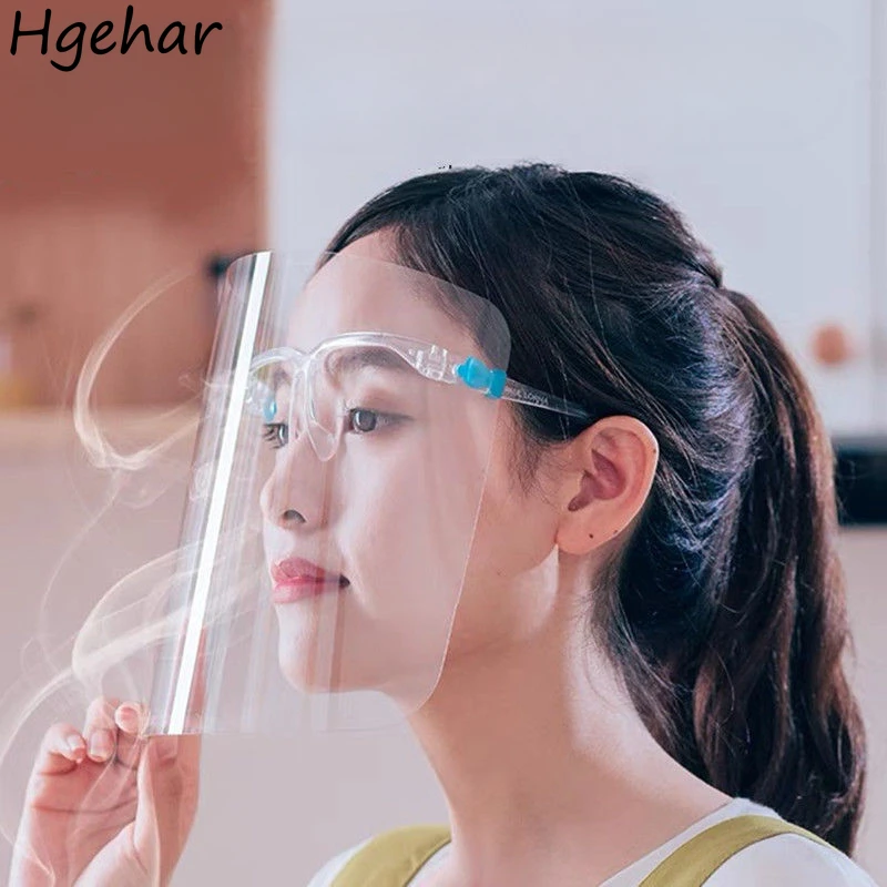 HD Anti Fog Kitchen Tools Transparent Protection Glasses Face Mask Prevent Wind Sand Lampblack Smoke Cooking Goggles Full-facial