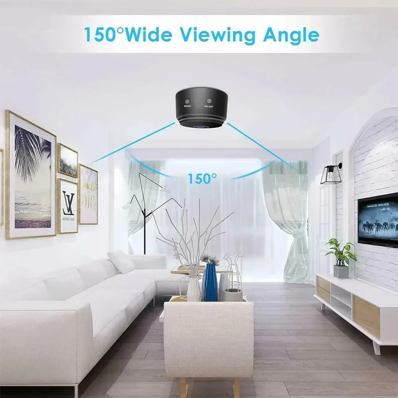 

Lenovo A9 Mini Camera Intelligent Home Security IP WiFi Camera 1080P HD Monitor Mobile Remote Camera Mobile Remote Application