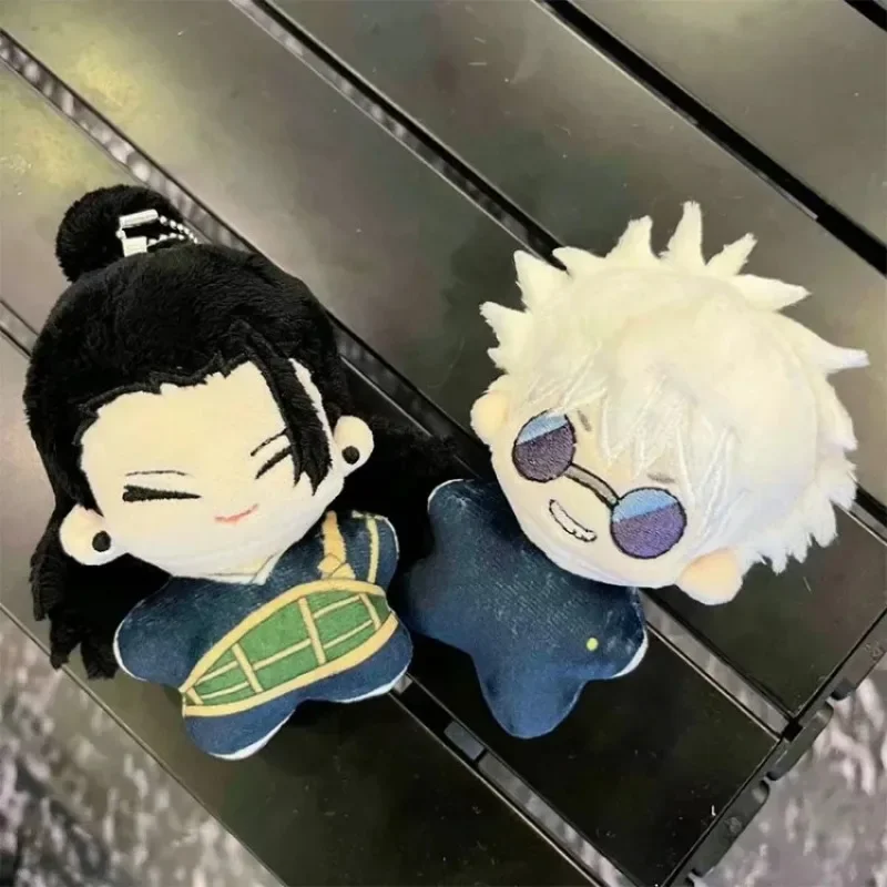 Mini llavero de muñeco de peluche Nanami Gojo, Suguru Jujutsu Kaisen, Anime periférico, juguete de peluche de 12cm, cuerpo de estrella de mar suave, regalo