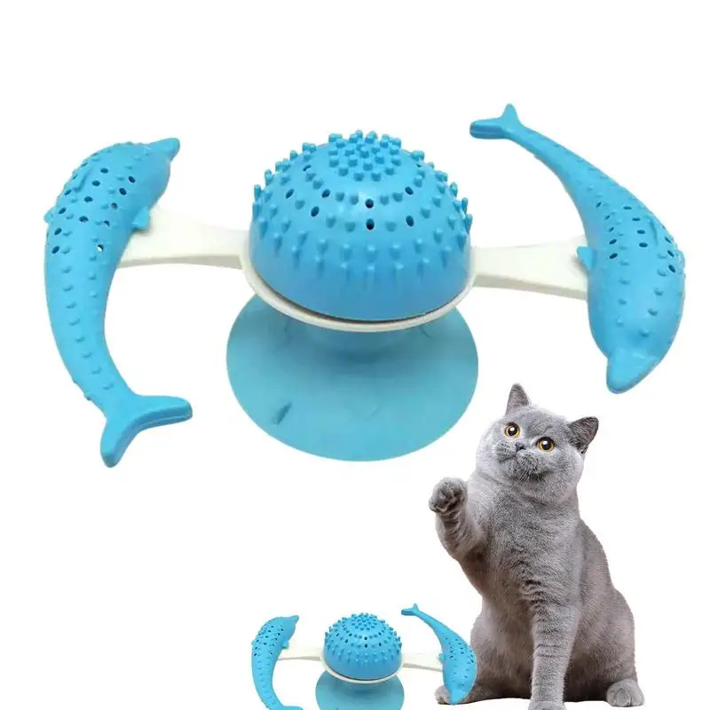 Cat Spinner Toy Interactive Toys Safe Cute Cat Toy Chewable Slow Feeder Pet Supplies For Pet Stores Homes Living Rooms Veterinar