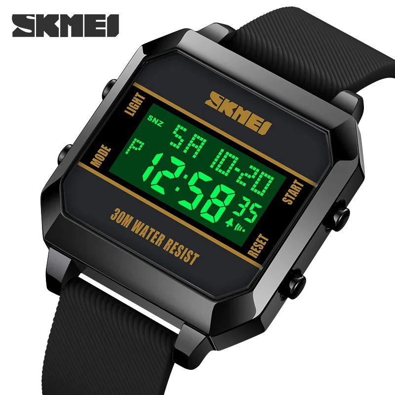 New Fashion Sport Watch Top Brand SKMEI Men\'s Wristwatches Countdown Chronograph Digital Watches For Man Alarm Clock Mens