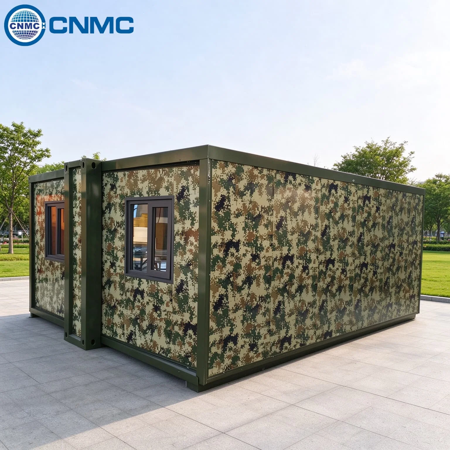 20FT Light Transport Folding Expandable Container Home Robust Steel Frame Eps Rockwool Pu Panel Mgo Floor Dorm Site Office