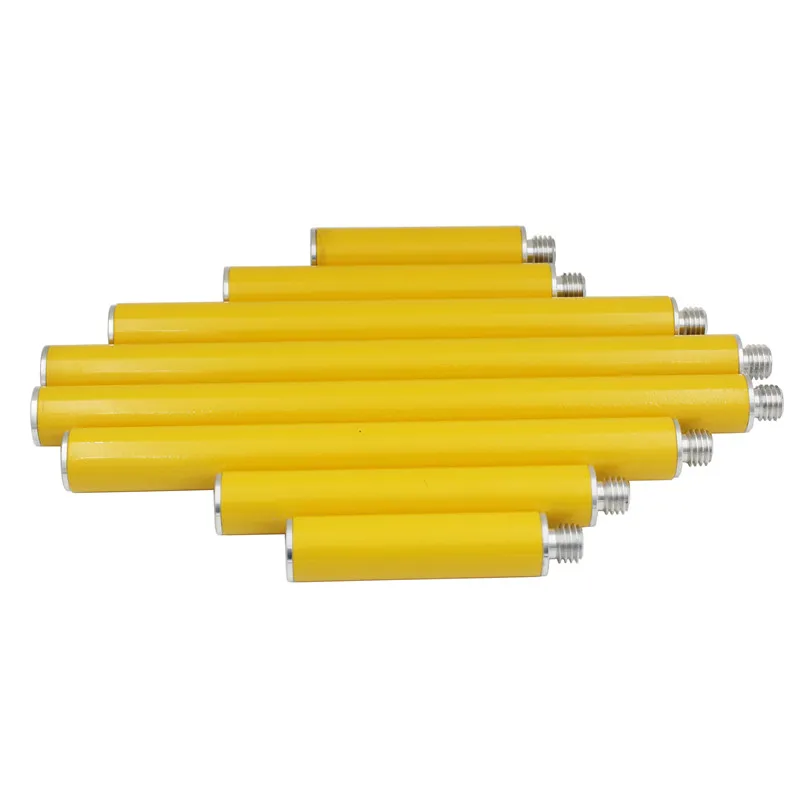 Liga de alumínio gps extensão haste biela diâmetro 2.5cm comprimento 60cm ou 100cm rosca 5/8 Polegada 1 pçs