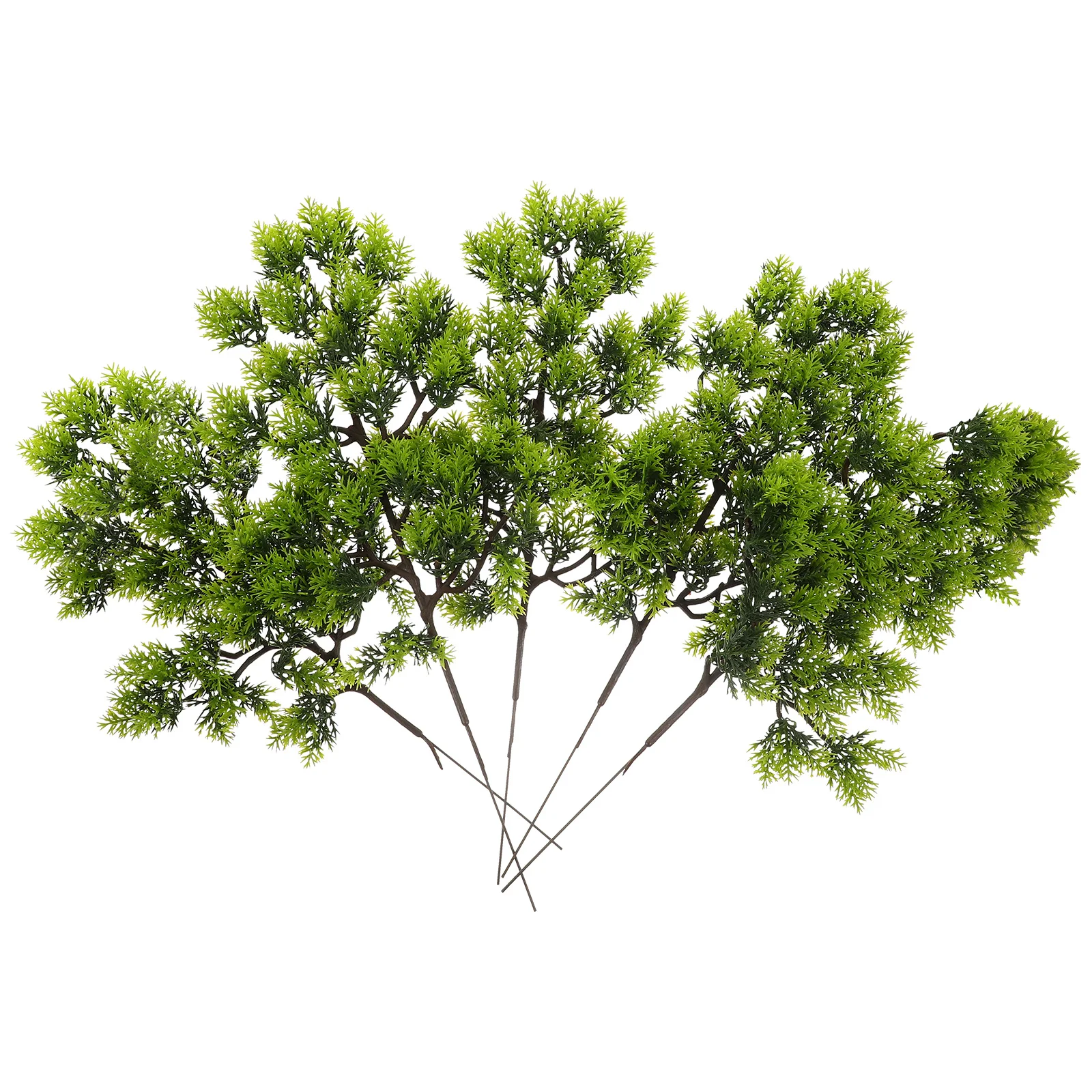 5 قطعة إبر الصنوبر الأخضر وهمية الخضرة يختار عالية محاكاة شجرة عيد الميلاد ديكور عيد الميلاد لوازم الحفلات إكليل ديكور المنزل