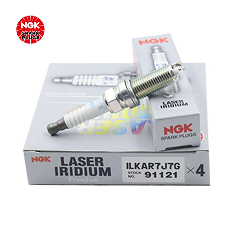 NGK Iridium Platinum Spark plug ILKAR7J7G 91121 is suitable for the Renault Bin/Correga（4PCS)