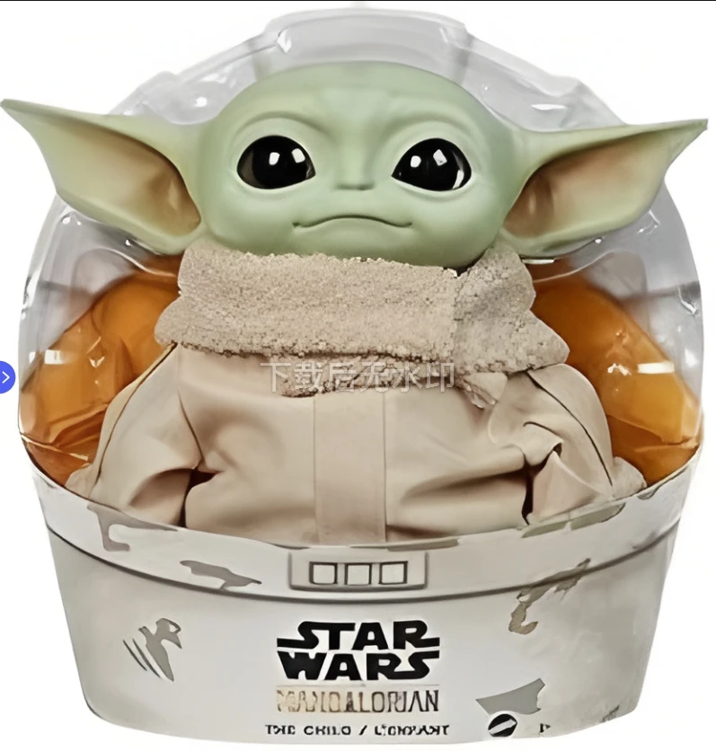 

Anime Movie peripherals Star Wars Mandalorian Baby Yoda Plush Spot Commoner Dolls Birthday Gift For Kid Child Toy 28cm
