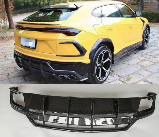 

Задний бампер из углеродного волокна для Lamborghini URUS 2018 2019 2020 2021 2022 2023 2024