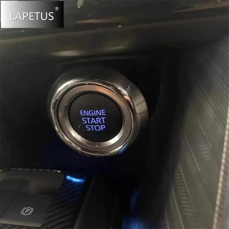 

For Toyota Venza / Harrier 20212022 2023 2024 ABS Accessories Auto Engine Start Stop Switch Button Cover Decor Push Button Trim